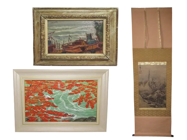 絵画・掛軸・置物の高価買取実施中！