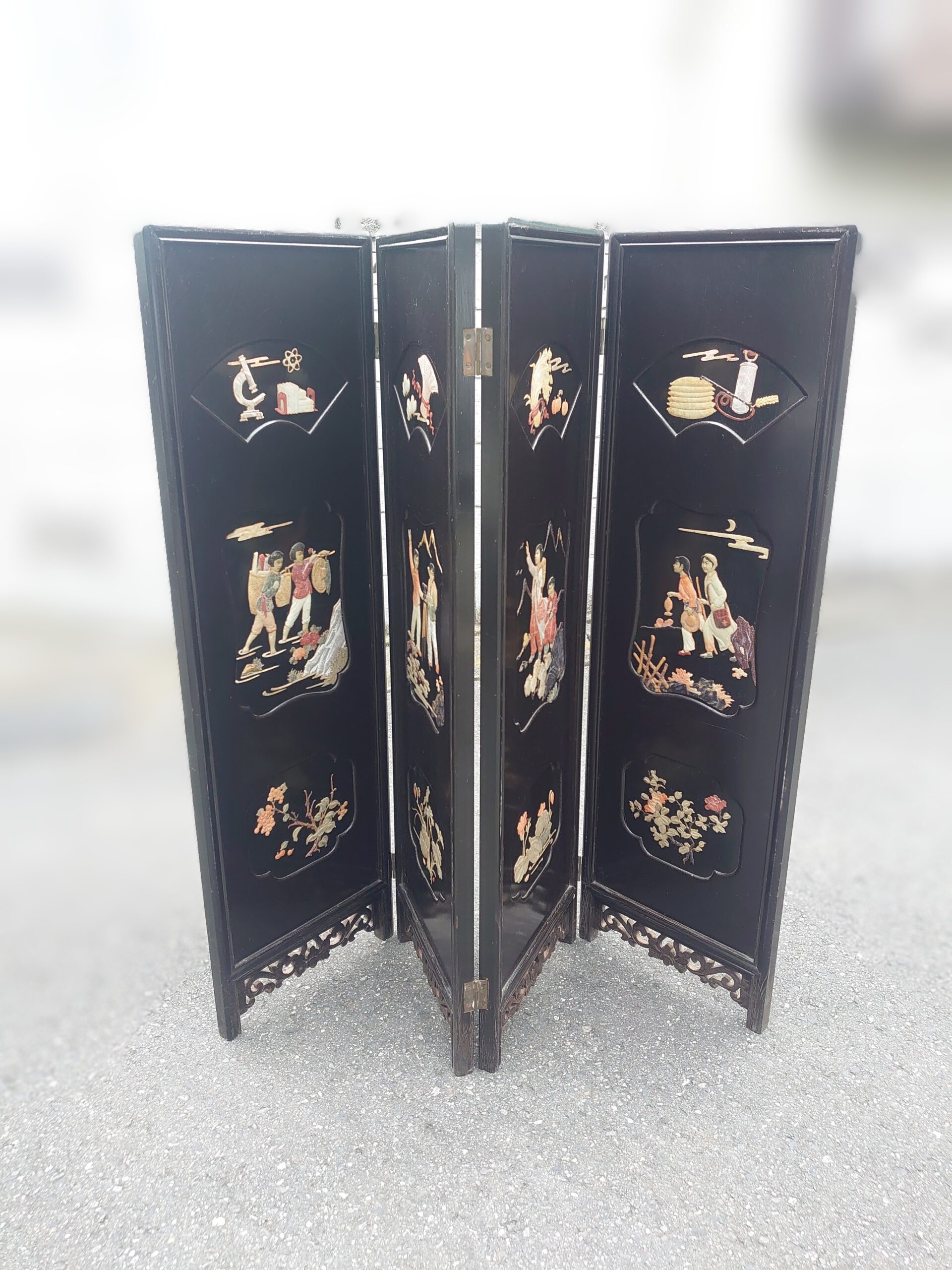 練馬区で中国家具、骨董品の買取に伺って参りました。